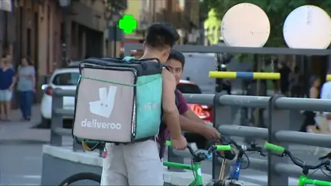 Un 22% de los trabajadores están infravalorados en nuestro país Trabajadores de Deliveroo