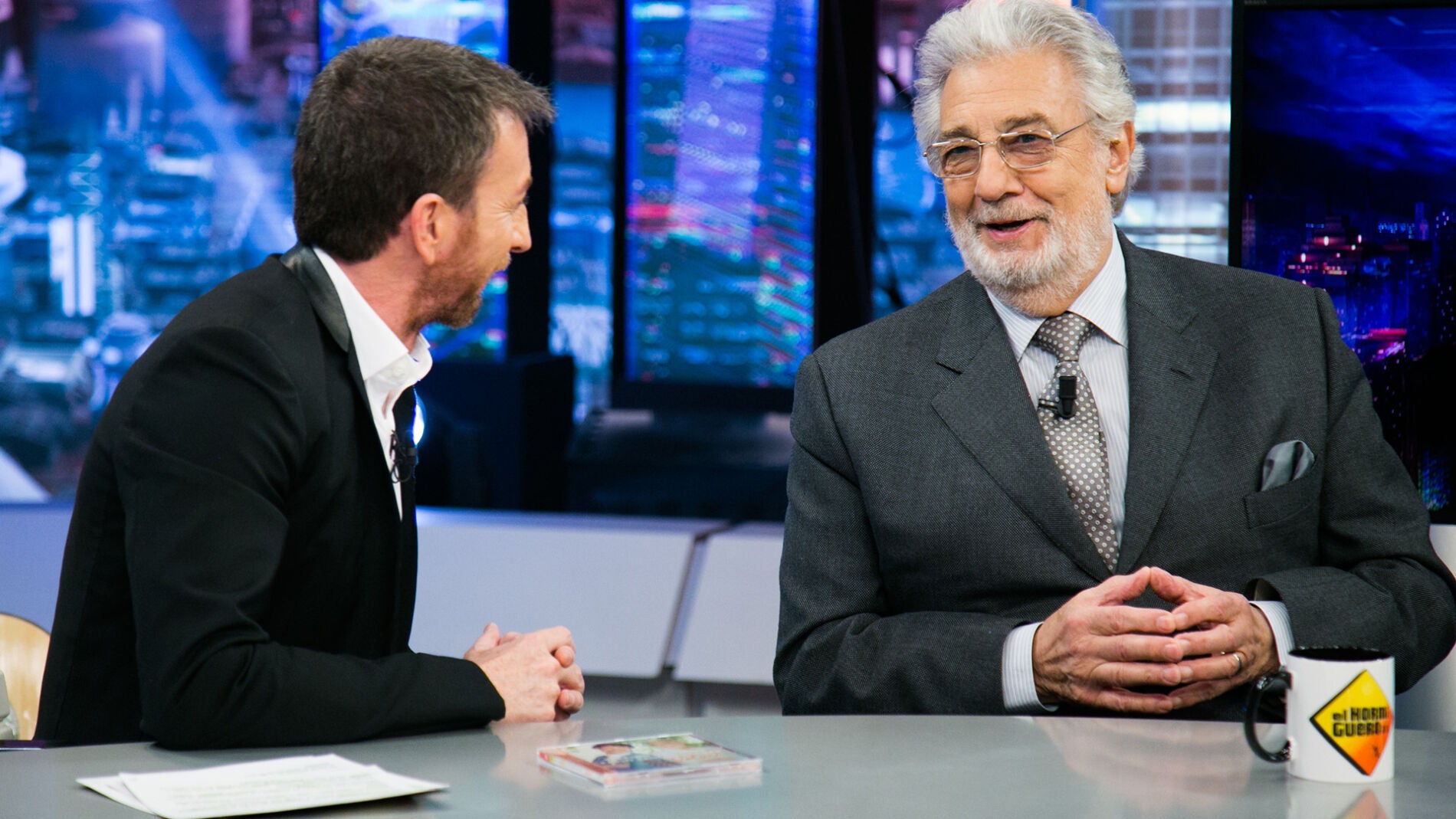 La impactante pregunta de Pablo Motos a Pl&aacute;cido Domingo en 'El Hormiguero 3.0' que relaciona la m&uacute;sica y el sexo
