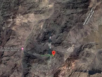 El lugar donde fueron encontrados los cuerpos El lugar donde fueron encontrados los cuerpos