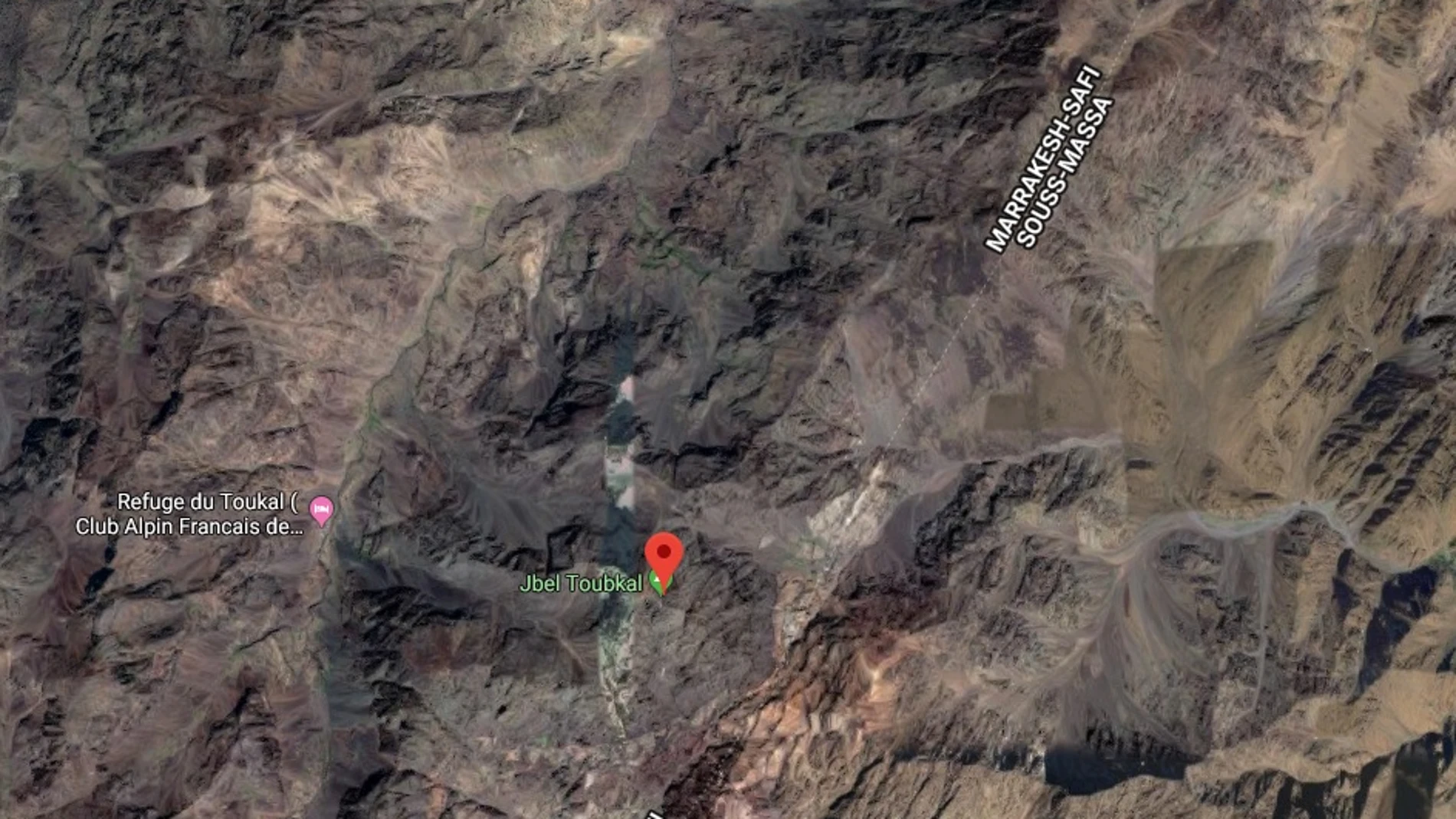 El lugar donde fueron encontrados los cuerpos El lugar donde fueron encontrados los cuerpos