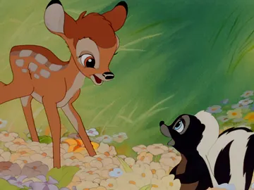 Escena de 'Bambi' Escena de 'Bambi'