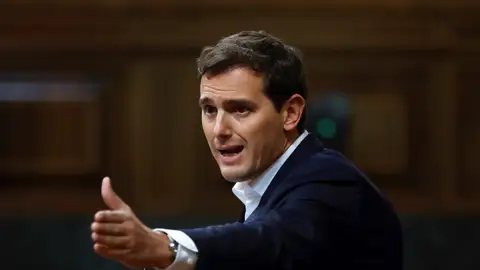 El líder de Ciudadanos, Albert Rivera El líder de Ciudadanos, Albert Rivera
