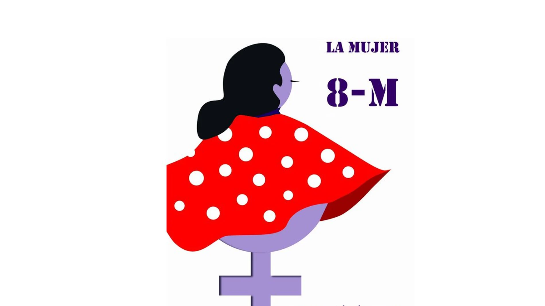 El diseño de Laura Luelmo para el 8-M El diseño de Laura Luelmo para el 8-M