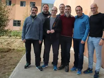 Los líderes del procés en la cárcel de Lledoners Los líderes del procés en la cárcel de Lledoners