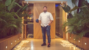Dani García, en su restaurante.