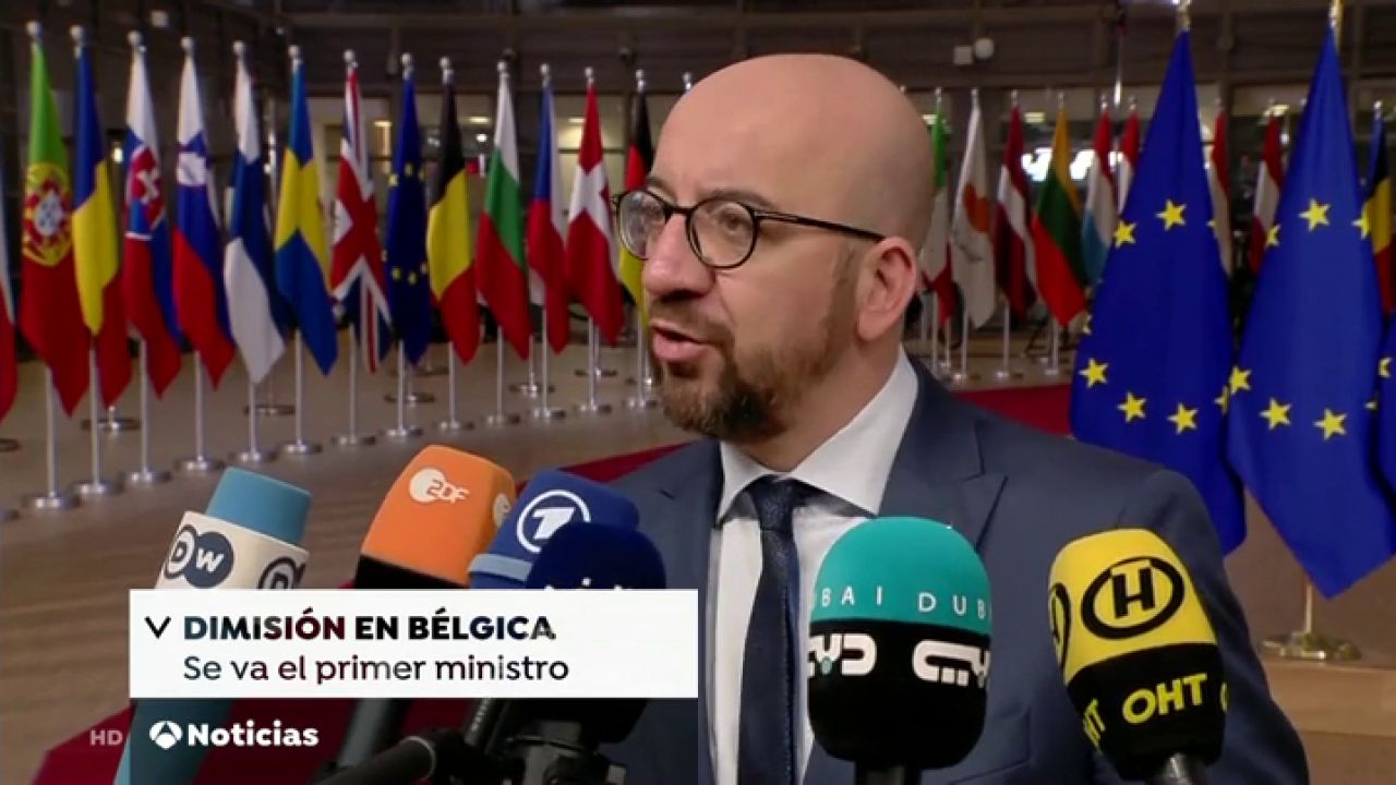 Charles Michel presenta su dimisión como primer ministro de Bélgica ...