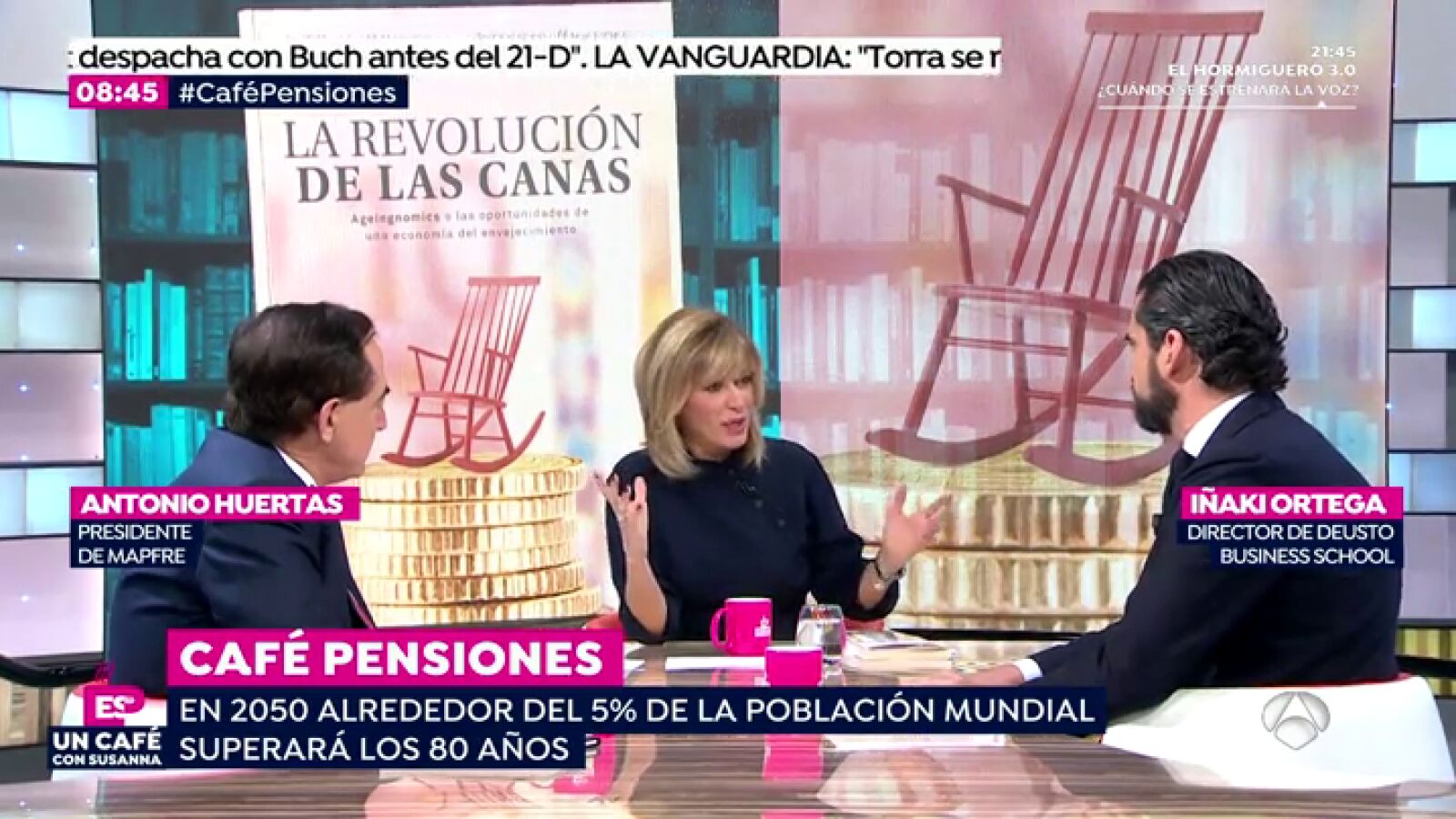Antonio Huertas e Iñaki Ortega llaman a 'La revolución de las canas': 