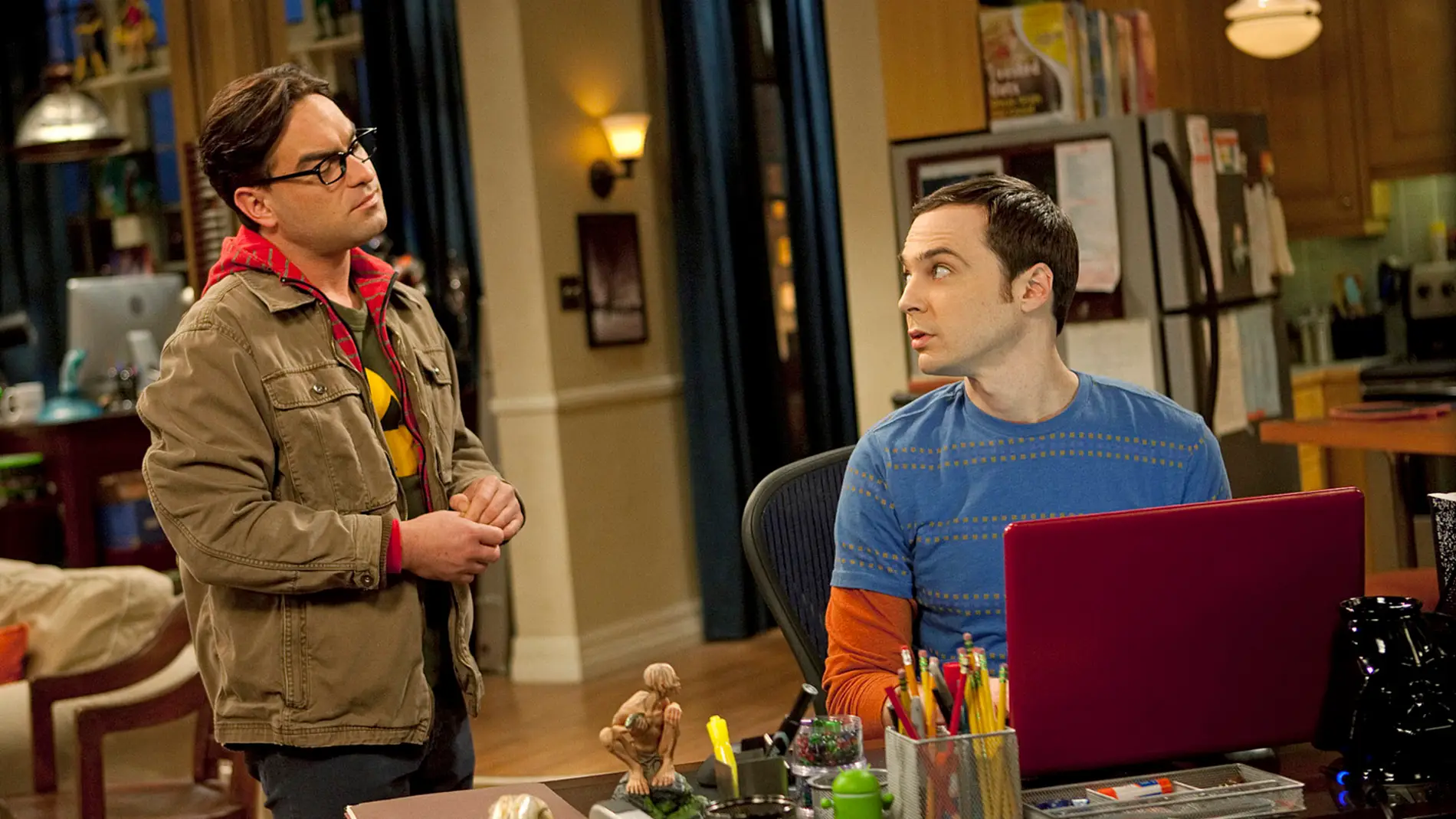 Leonard y Sheldon en 'The Big Bang Theory'