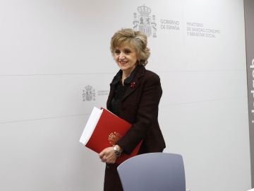 La ministra de Sanidad, Consumo y Bienestar Social María Luisa Carcedo La ministra de Sanidad, Consumo y Bienestar Social María Luisa Carcedo