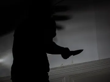 Imagen de archivo de un cuchillo. Imagen de archivo de un cuchillo.