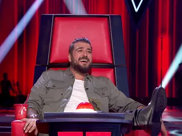 Antonio Orozoco anima al público de 'La Voz' Antonio Orozoco anima al público de 'La Voz'