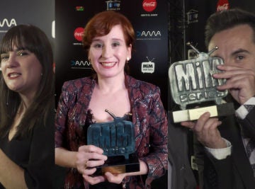 Los galardonados de Atresmedia en los Premios MiM