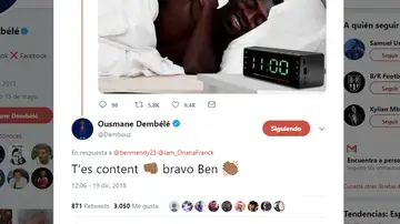 El mensaje de Mendy a Dembelé El mensaje de Mendy a Dembelé
