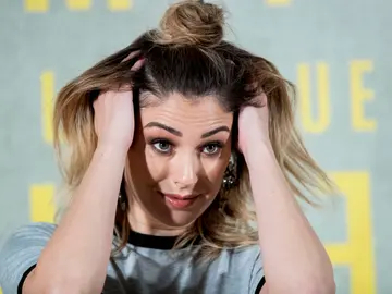 Blanca Suárez durante la presentación de 'Tiempo después' Blanca Suárez durante la presentación de 'Tiempo después'