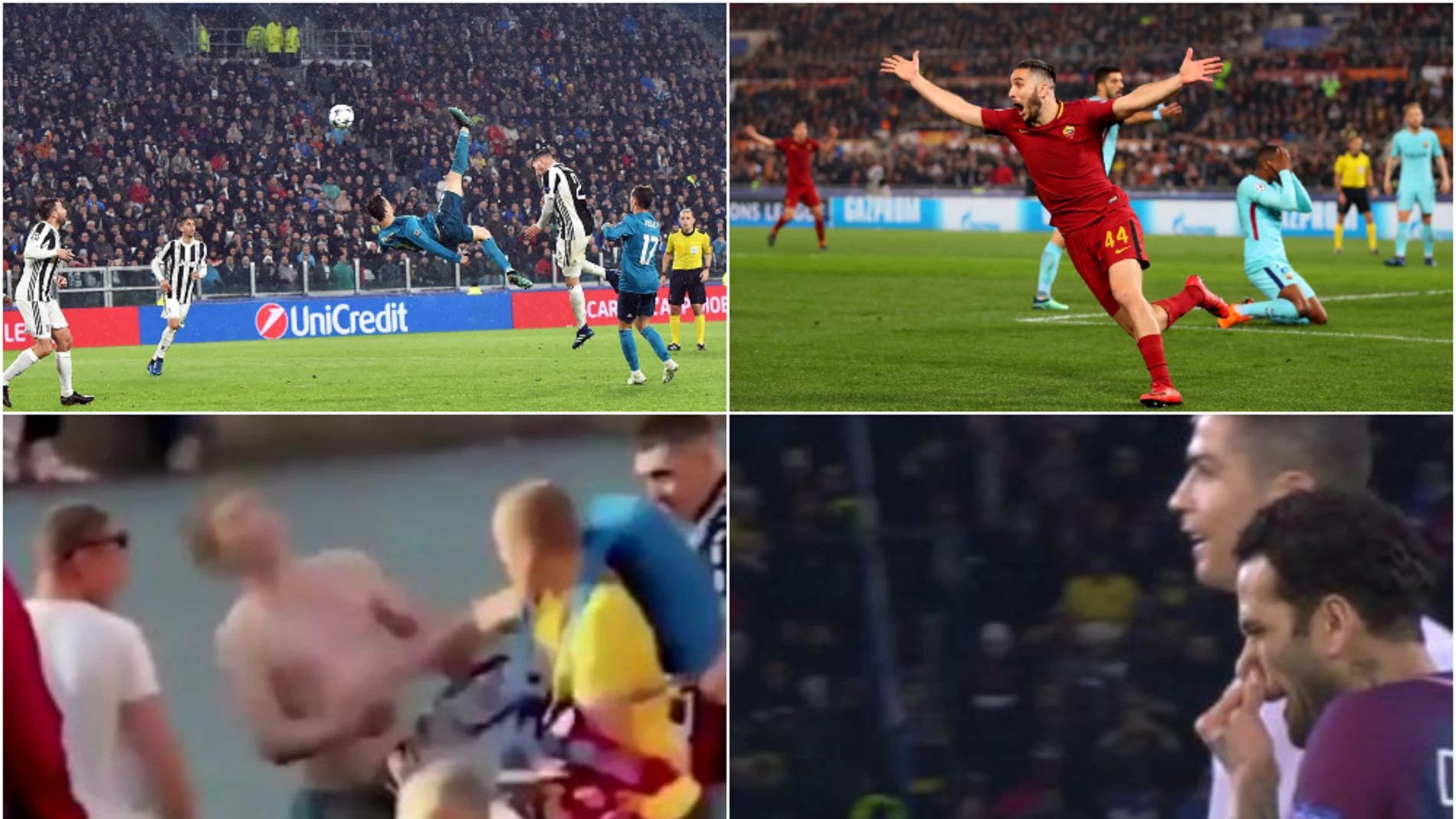 Los vídeos más virales de la Champions en 2018 Los vídeos más virales de la Champions en 2018