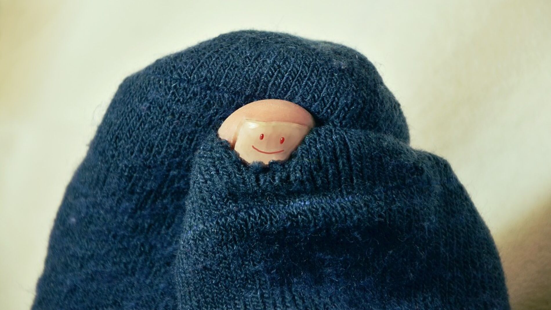 Calcetines con agujero