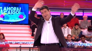 Arturo Valls explica el gesto de 'caracoles y babosas' de '¡Ahora Caigo!' 