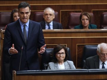 El presidente del Gobierno, Pedro Sánchez