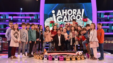 El día de Nochebuena los más pequeños tienen una cita televisiva en ‘¡Ahora Caigo!’