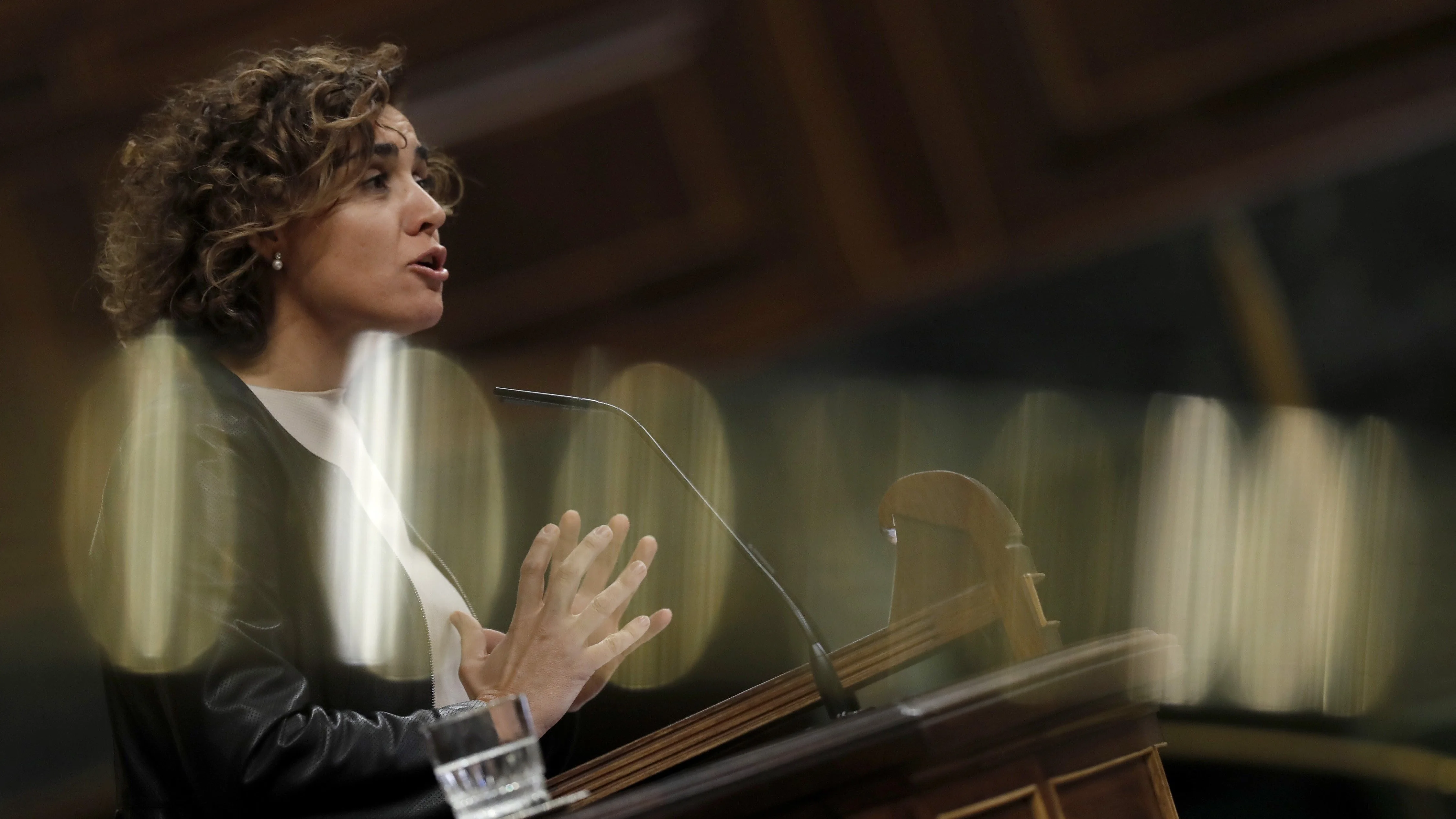 La portavoz del PP, Dolors Montserrat