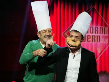 Pablo Motos se convierte en la marioneta de Karlos Arguiñano en 'El Hormiguero 3.0' Pablo Motos se convierte en la marioneta de Karlos Arguiñano en 'El Hormiguero 3.0'
