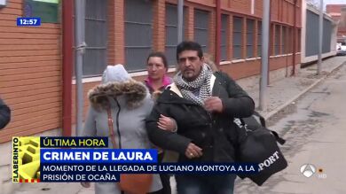 El hermano del asesino confeso de Laura Luelmo al entrar en prisión: 