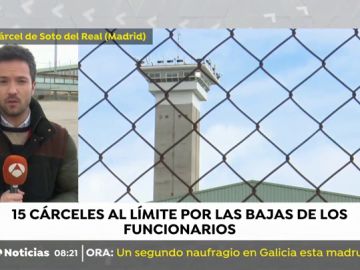 Centenares de bajas por estres entre los funcionarios de prisiones Centenares de bajas por estres entre los funcionarios de prisiones