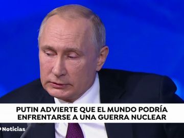 Putin advierte que el mundo podría enfrentarse a una guerra nuclear