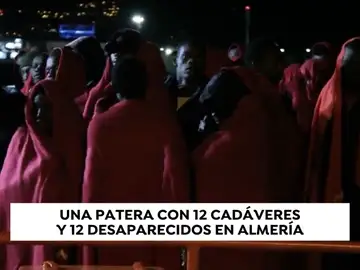 Doce muertos y 11 desaparecidos de una patera rescatada en el mar de Alborán Doce muertos y 11 desaparecidos de una patera rescatada en el mar de Alborán