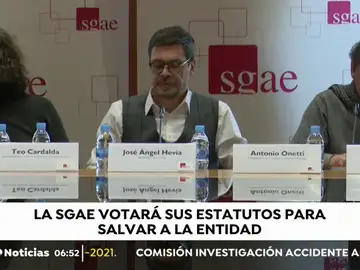 La Junta Directiva de la SGAE presenta unos estatutos de mínimos para "salvar" a la entidad La Junta Directiva de la SGAE presenta unos estatutos de mínimos para "salvar" a la entidad