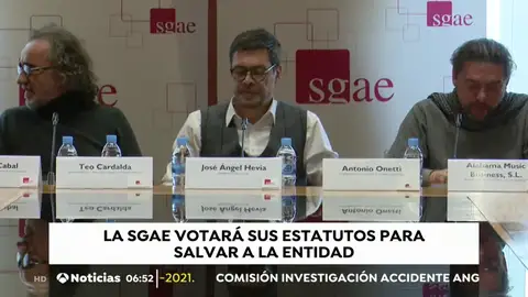 La Junta Directiva de la SGAE presenta unos estatutos de mínimos para "salvar" a la entidad La Junta Directiva de la SGAE presenta unos estatutos de mínimos para "salvar" a la entidad