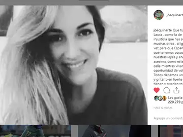 El mensaje viral de Joaquín en Instagram El mensaje viral de Joaquín en Instagram