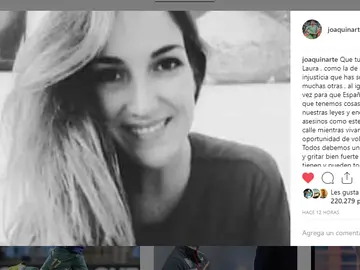 El mensaje viral de Joaquín en Instagram El mensaje viral de Joaquín en Instagram