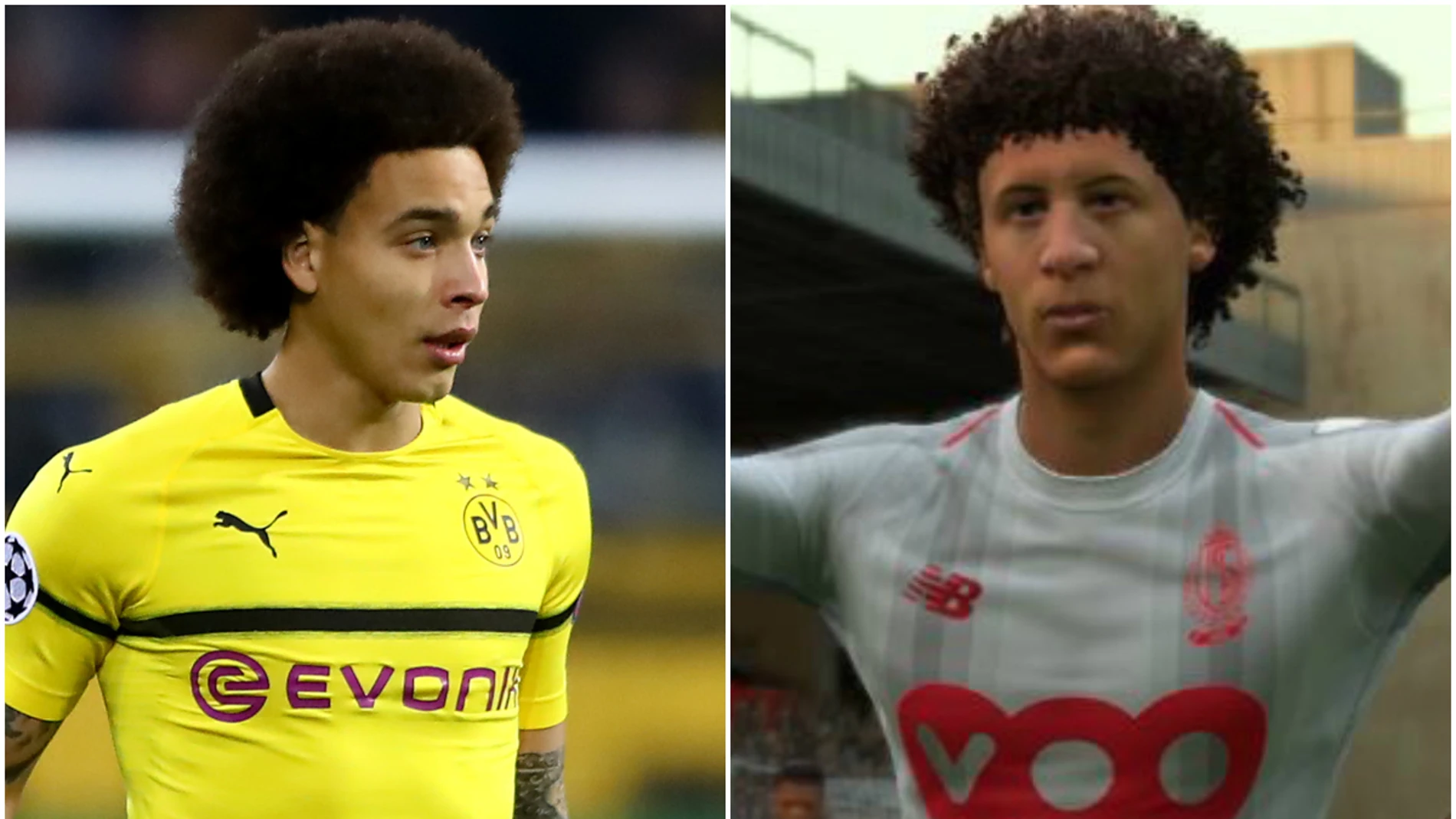 Axel Witsel en el Dortmund... y en el FIFA Axel Witsel en el Dortmund... y en el FIFA