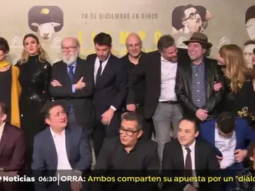 'Tiempo después', de José Luis Cuerda, ya ha sido proyectada en la premiere en Madrid 'Tiempo después', de José Luis Cuerda, ya ha sido proyectada en la premiere en Madrid