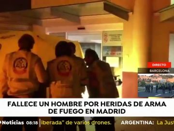 Muere un hombre por disparos en la espalda junto a un hospital en Madrid