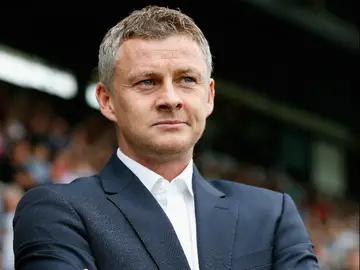 Solskjaer, en un partido Solskjaer, en un partido