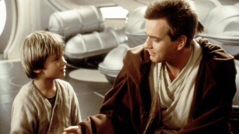 El joven Anakin Skywalker
