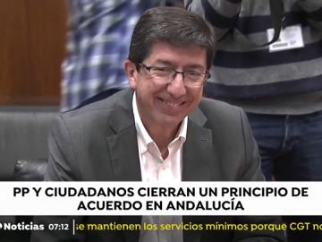 El PP y Ciudadanos alcanzan un "principio de acuerdo programático" en Andalucía que prevén cerrar este viernes