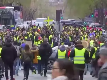 Un muerto en un accidente junto a una protesta de los 'chalecos amarillos' en Perpiñán Un muerto en un accidente junto a una protesta de los 'chalecos amarillos' en Perpiñán