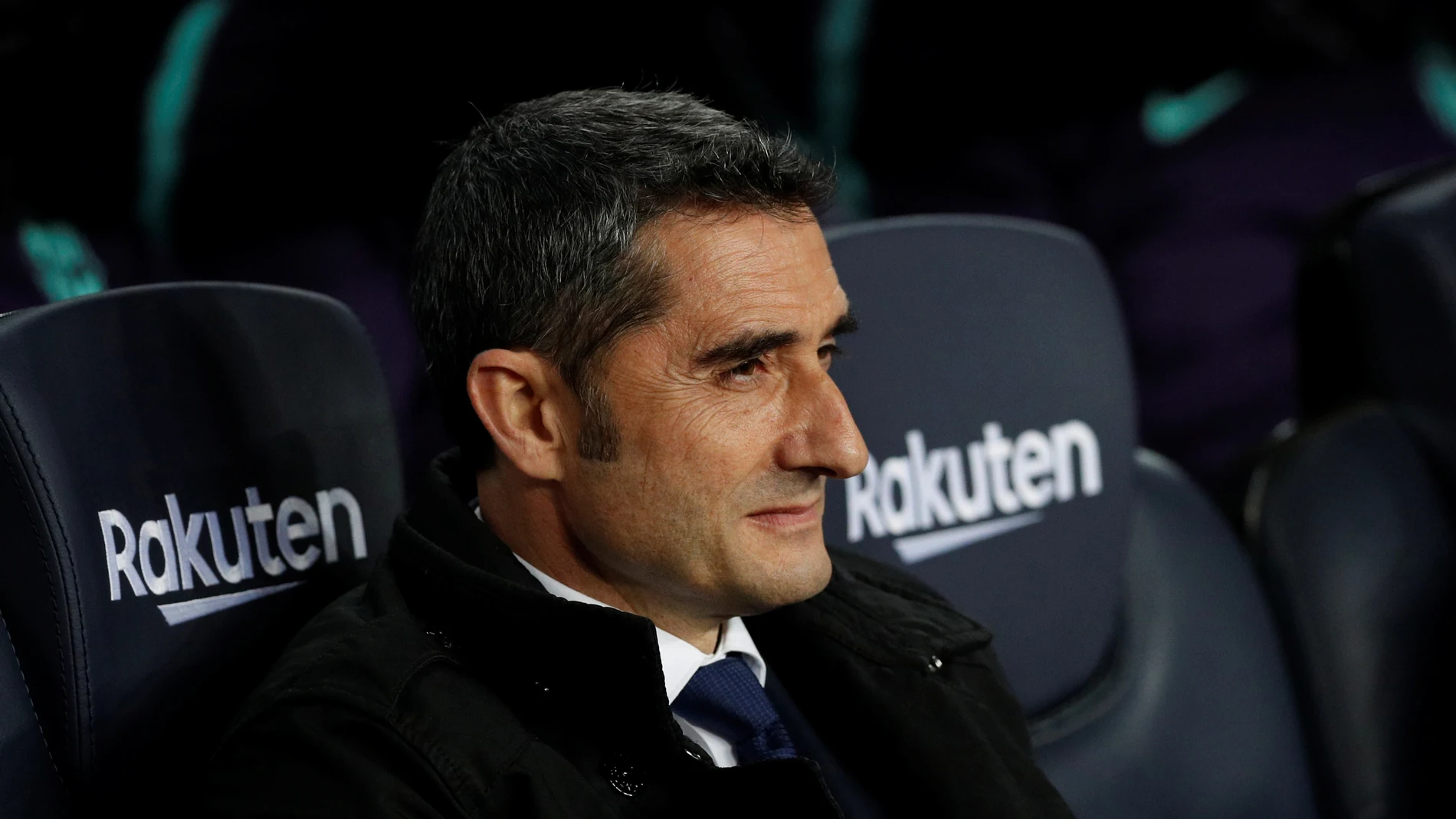 Ernesto Valverde, durante el partido contra el Celta Ernesto Valverde, durante el partido contra el Celta
