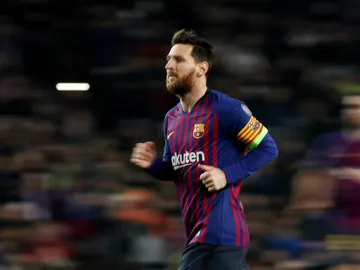 Leo Messi, durante un partido Leo Messi, durante un partido