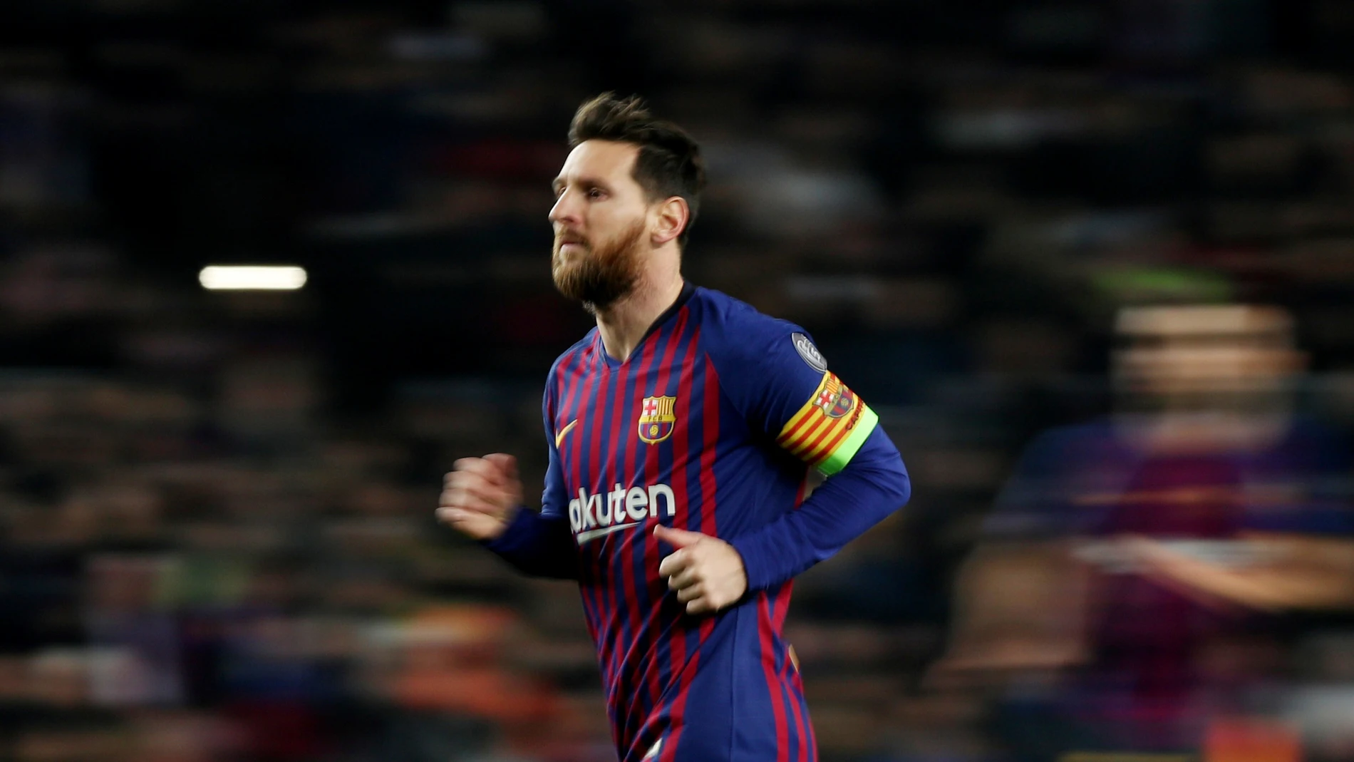 Leo Messi, durante un partido Leo Messi, durante un partido