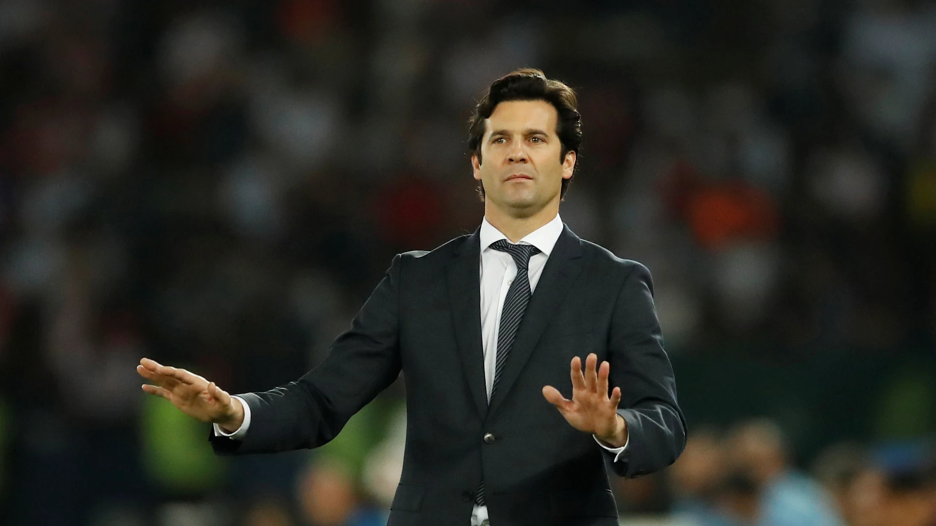 Solari pide calma en el partido contra el Al Ain Solari pide calma en el partido contra el Al Ain