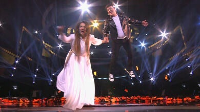 Silvia Abril y José Corbacho ponen 'todo al revés' como Amaia Romero y Alfred García en el Concierto de Año Nuevo 