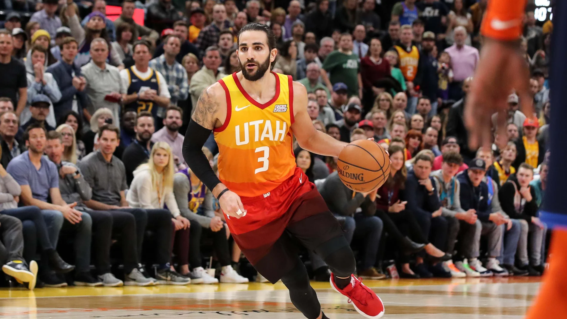 Ricky Rubio, en acción contra los Thunder Ricky Rubio, en acción contra los Thunder