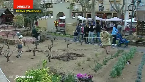 El belén más grande de España, con figuras a escala natural y animales, está en Valencia El belén más grande de España, con figuras a escala natural y animales, está en Valencia