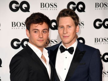 Tom Daley y Dustin Lance Black Tom Daley y Dustin Lance Black