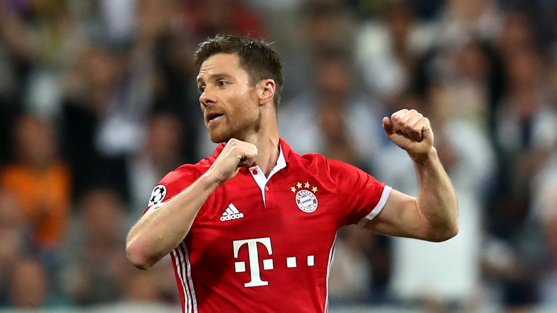 Xabi Alonso, durante un partido con el Bayern Xabi Alonso, durante un partido con el Bayern