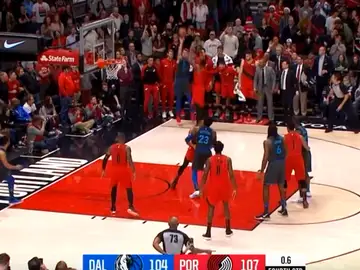 El triple milagroso de Doncic para forzar la prórroga contra los Blazers El triple milagroso de Doncic para forzar la prórroga contra los Blazers